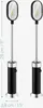 Two identical grill lights are shown against a white background, with measurement indicators. Produktbild-Vorschau