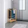 CASARIA® Držiak na uteráky Stojaci Bambusové drevo 3 tyče z Náhľad obrázku produktu 8