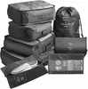 Set de voyage de 8 organiseurs de valise imperméables à Voir les images du produit 13