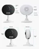 A collage of images showing a ZOSI security camera from different angles and with labels indicating its features and dimensions. Produktbild-Vorschau