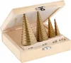 Stufenbohrer 4-39 mm Kegelbohrer 4tlg Set HSS Konusbohrer Produktbild-Vorschau 2