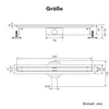 SONNI Bodenablauf 50 cm flache Duschrinne, Duschablaufrinne Produktbild-Vorschau 16