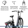 Zündapp Green 3.7 E Bike Damenfahrrad anthrazit Produktbild-Vorschau 4