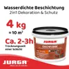 Jurga Dachfarbe Ziegelrot 4 kg, Sockelfarbe WASSERDICHT, Produktbild-Vorschau 1