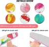 Grobe Nagelfeile 6 Stück, Körnung 100/180, Für Acryl- Und Produktbild-Vorschau 3