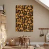 MuchoWow® Poster Rosen - Aquarell - Gelb 80x120 cm - Produktbild-Vorschau 6