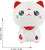 Wackelfigur Solar - Wackelkopf - Katze - weiß Produktbild-Vorschau 5
