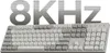 A keyboard with large text overlay. Produktbild-Vorschau