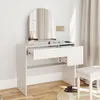 Coiffeuse avec miroir – coiffeuse moderne avec tiroirs et Voir les images du produit 8
