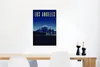 MuchoWow® Poster Illustration von Los Angeles bei Nacht Produktbild-Vorschau 5