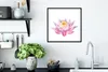 MuchoWow® MuchoWow® Gerahmtes Poster Aquarell - Blume - Produktbild-Vorschau 3
