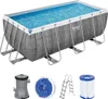 Bestway® Power Steel™ Frame Pool-Set mit Filterpumpe 412 x Produktbild-Vorschau 2