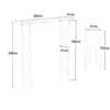 Vrygle Arche de Mariage Métal – Arche de Jardin pour Roses Voir les images du produit 11