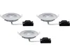 Paulmann Einbauleuchten-Set LED 3x6W chrom-matt Produktbild-Vorschau 12