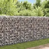 Gabionenwand mit Abdeckung Verzinkter Stahl 20×20×100 cm Produktbild-Vorschau 7