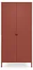 Industrieller Metallkleiderschrank, 170 cm hoch, 2 Türen, 4 Produktbild-Vorschau 2