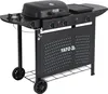 Plynový gril 5 kW, 2+2 hořáky, ocel 28,5 x 50 x 92,8 cm Náhled obrázku produktu 2
