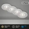 Briloner LED-Einbauleuchten Kulana 4er Set Mini 4,9W 480lm Produktbild-Vorschau 10
