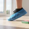 Purehelp Einweg Überschuhe CPE Blau 100 Stück Produktbild-Vorschau 4