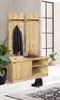 Möbilia Wand-Garderobe | 6 Haken, 1 Ablage | Produktbild-Vorschau 3