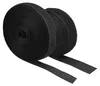 Two rolls of black hook and loop fastener tape are shown against a white background. Produktbild-Vorschau