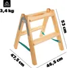 KADAX Escabeau en bois double face DS 2x2 Voir les images du produit 2