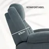Poltrona TV HOMCOM con funzione di assistenza alla alzata - Anteprima dell’immagine prodotto 6