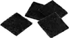 Four black square-shaped items are arranged on a white background. Anteprima dell’immagine prodotto