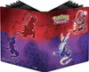 An open binder or portfolio displaying artwork of Pokemon characters. Produktbild-Vorschau