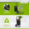 Juskys Einkaufstrolley 3in1 mit 2 Rollen für Shopping - 56 Produktbild-Vorschau 5