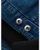Ombre jeansjas met gebreide mouwen en capuchon, Productafbeelding-voorbeeld 20