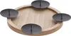 Holz Adventskranz klein zum selbst Dekorieren - 28 cm - Produktbild-Vorschau 1
