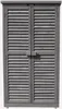 Armoire de jardin "Space" - 87 x 46.5 x 160 cm - Anthracite Voir les images du produit 2