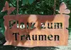 Rost Schild Platz zum Träumen 31x46 cm Edelrost Schild Produktbild-Vorschau 2
