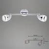 Briloner Deckenleuchte Spotlampe Chrom IP44 2 x 4W 700lm Produktbild-Vorschau 5