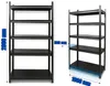 Schwerlastregal 200x100x50 cm - Metallregal - Schwarz Produktbild-Vorschau 5