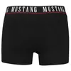 MUSTANG Herenondergoed 3-Pack Katoenen Boxershorts Zwart Productafbeelding-voorbeeld 2