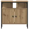 vidaXL Umyvadlová skříňka Artisan dub 60x30x60 cm materiál Náhled obrázku produktu 5