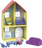 A toy dollhouse with furniture and a Peppa Pig figure. Náhľad obrázku produktu