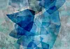 Vlies Fototapete - Sapphire Mosaic 150x105 cm Abstrakt Produktbild-Vorschau 5
