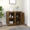 vidaXL Příborník Smoked Oak 80x40x75 cm Náhled obrázku produktu 3