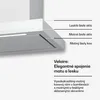 Klarstein Velaire digestor 60 cm - 600 m³/h, energetická Náhľad obrázku produktu 6