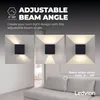 Ledvion LED Wandlampe IP54 3.5W Warmweiß G9 dimmbar Produktbild-Vorschau 2