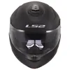 A black LS2 motorcycle helmet with a clear visor. Produktbild-Vorschau