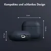 Custodia in vera pelle Accezz per AirPods 4 - blu scuro Anteprima dell’immagine prodotto 7
