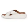 FitFlop F-Mode Flatform FW5-477, Badelatschen, Damen, Weiß, Produktbild-Vorschau 12