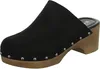 living UPDATED Damen-Clog mit Keilabsatz Schwarz, Produktbild-Vorschau 1
