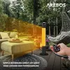 AREBOS Promiennik stojący 2000 W, 2 ustawienia ciepła, Podgląd zdjęcia produktu 4