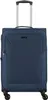d&n Travel Line 6804 4-Rollen Trolley 66 cm - Blau Produktbild-Vorschau 3