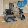 Clinicalfy Klappbarer Rollstuhl Faltbar Kappbarer Rollstuhl Produktbild-Vorschau 7